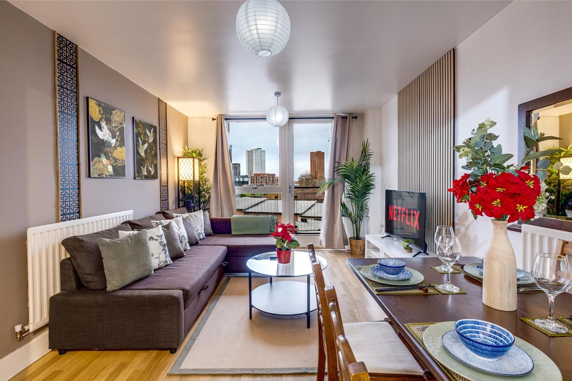 The Asian With View - 28 Nights Apartment Birmingham